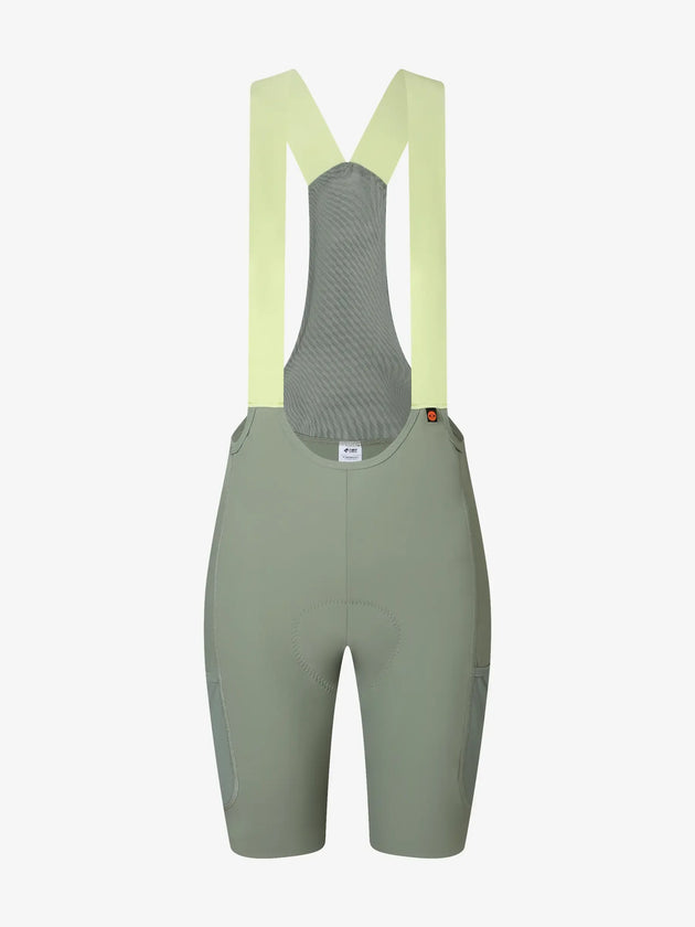 Lameda Speciální dámské Bib Shorts k 21. výročí - Zelená