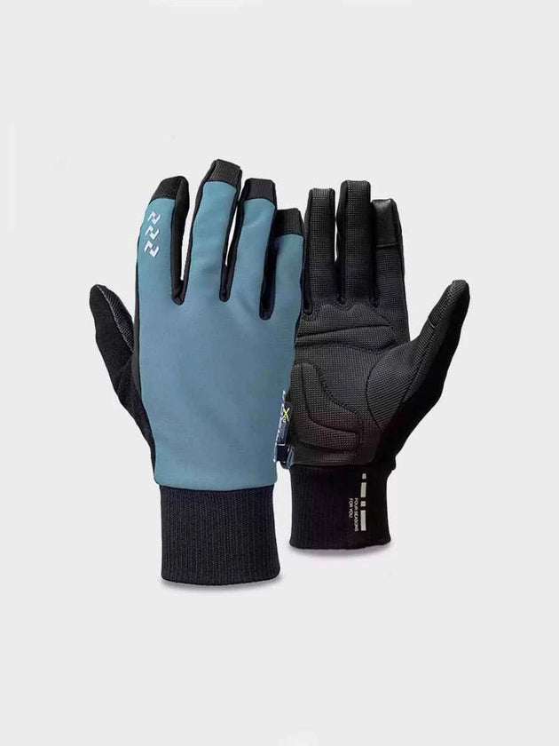 6069 Fleeced Bike Gloves - Blue