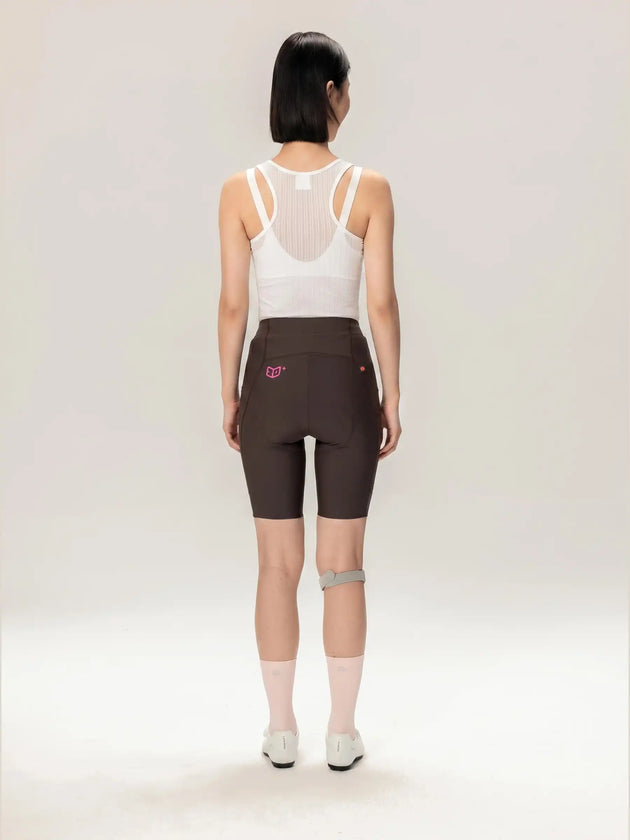 Lameda 21st Anniv. Special Woman's Shorts - Coffee