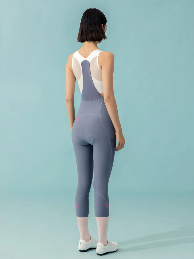 Lameda 21st Anniv. Special Women's Bib Tights -Gray