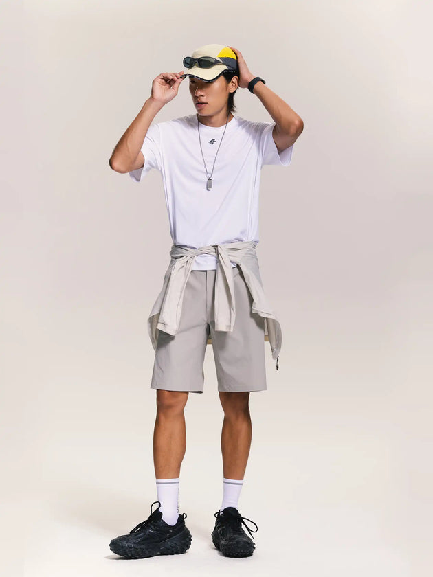 Men Cloud Lite Casual Shorts - Khaki