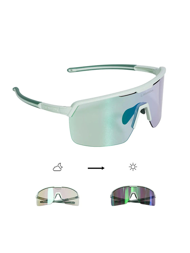 Photochromic Cycling Sunglasses LS350 Air - Green