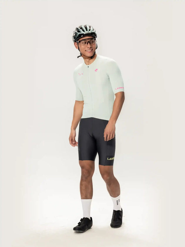 Roam Pánský cyklistický dres s krátkými rukávy - Bílá