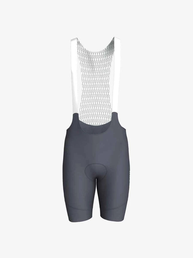 Dazzling Men's Bib Shorts - Gray