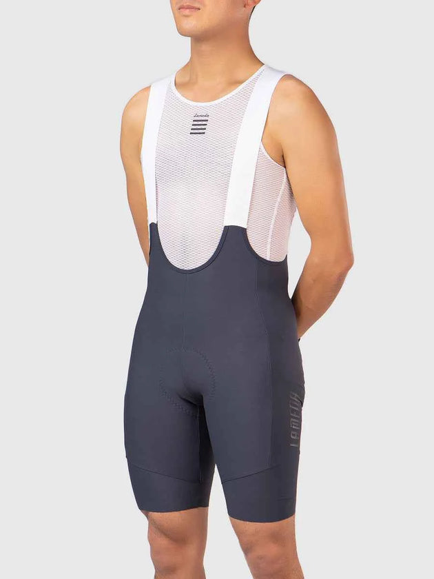 Dazzling Men's Bib Shorts - Gray