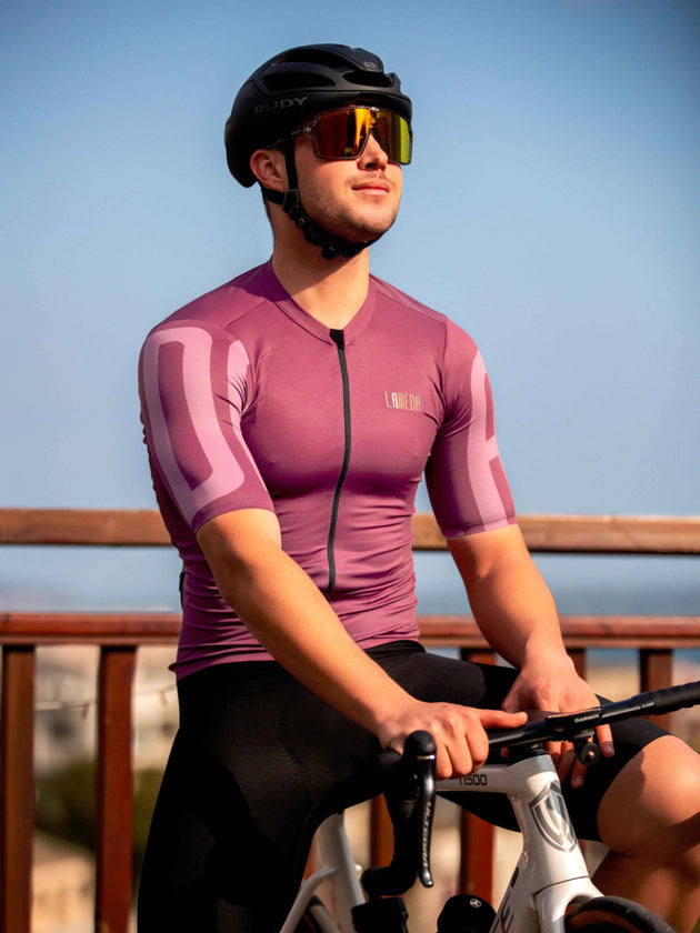 Dusk Men's Cycling Jersey - Cardamom Purple