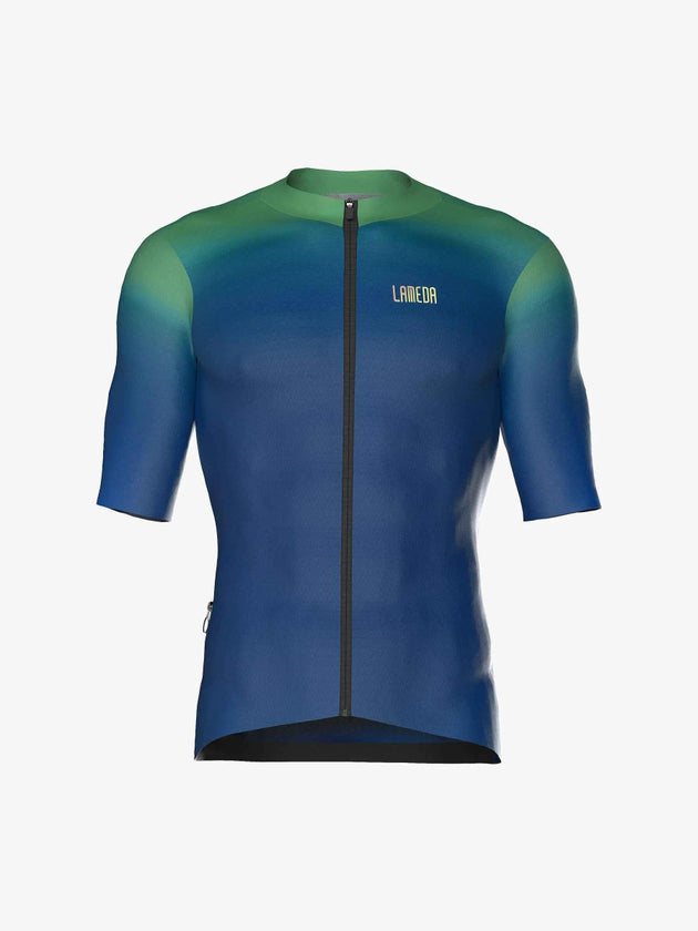 Dusk Men's Cycling Jersey - Lightning Blue