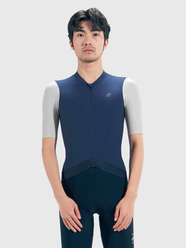 Flutter Men Cycling Jersey - Blue Blend