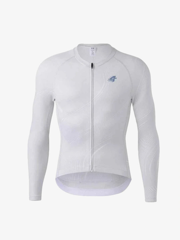 Pánský základní cyklistický dres 2025SSXX590LS - Šedá