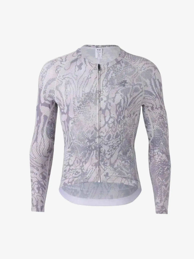 Men's Basic Cycling Jersey LS 2025SSXX590 - Gray Snake