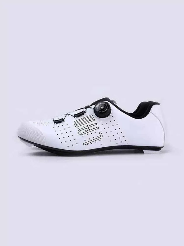 Hank Unisex Rubber Sole Cycling Shoes - White