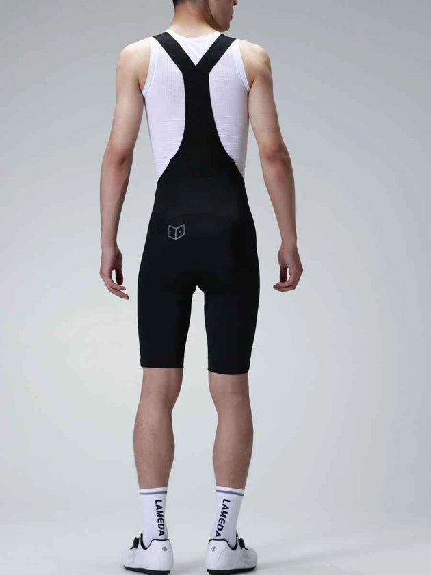 Lameda 20th Anniv. Special Men's Bib Shorts - Black
