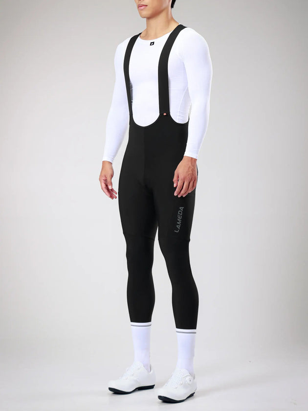 Lameda 20. výročí Speciální termální pánské Bib Tights - Černá