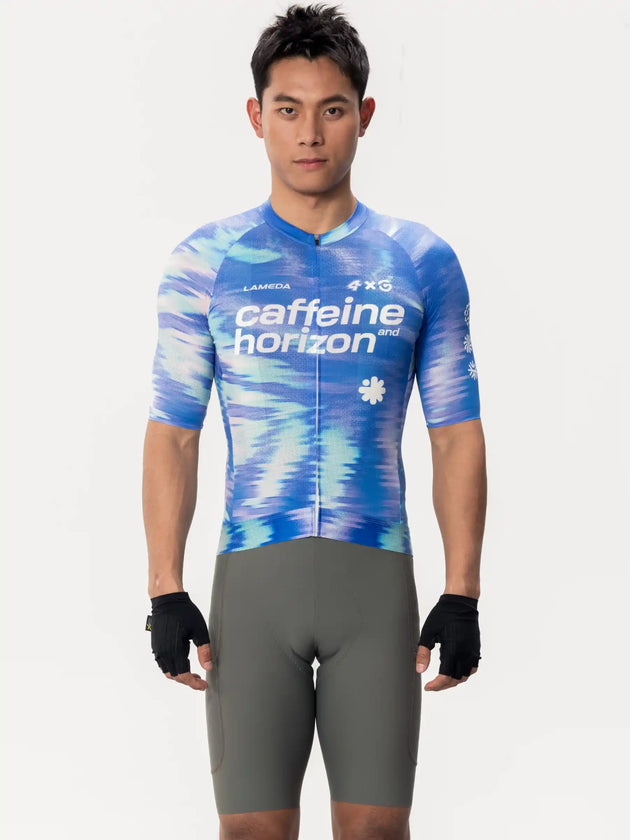 A*C Unisex Cycling Jersey - Caffeine Blue