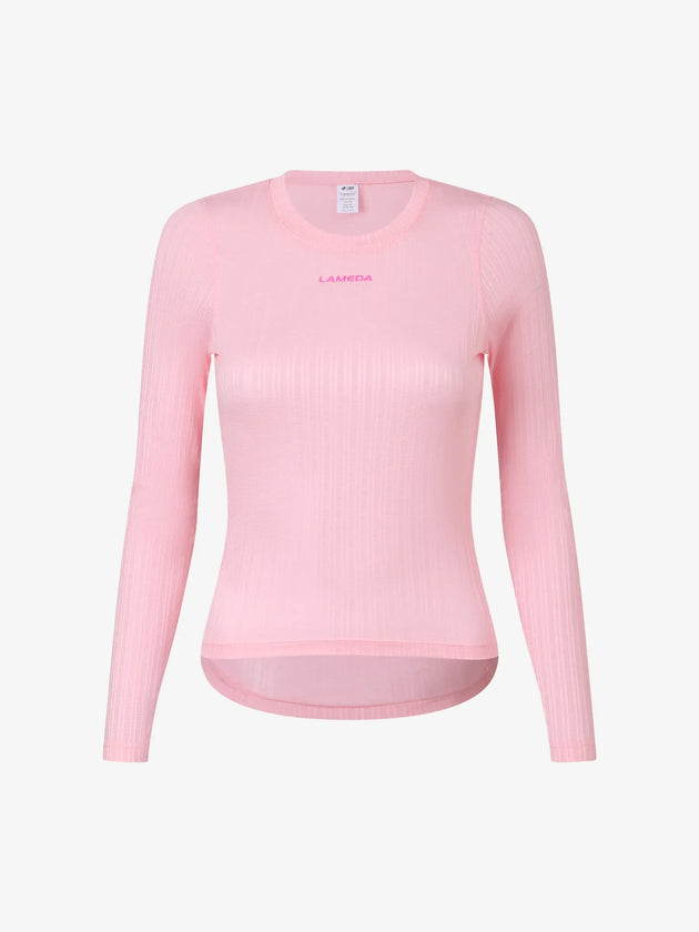 Lightweave Women Base Layer Long Sleeve - Pink