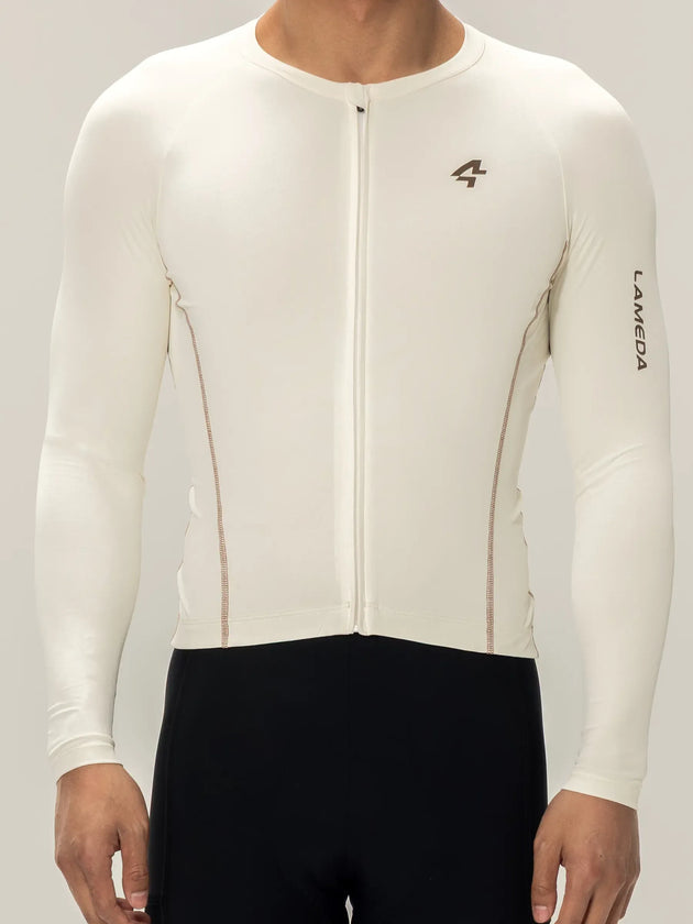 Wind Chaser Men Jersey Long Sleeves - Ivory