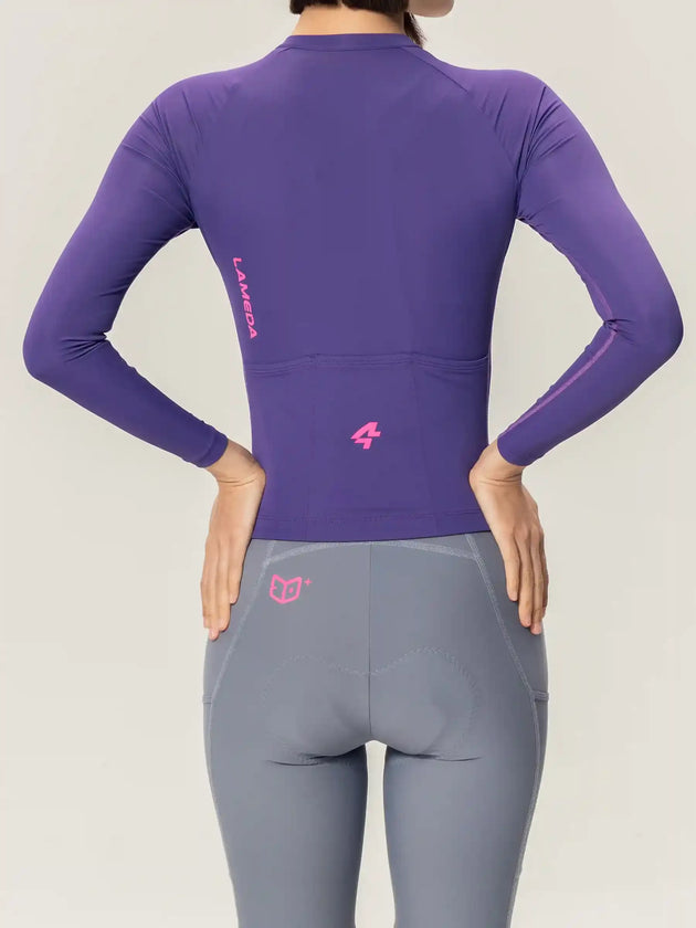 Wind Chaser Women Jersey Long Sleeves - Purple