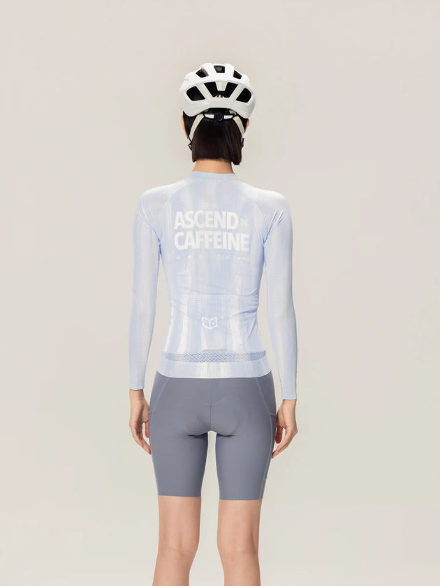 A*C Unisex Cycling Jersey LS - Ice Purple