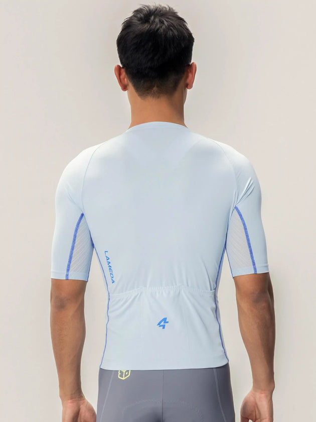 Wind Chaser Pánský cyklistický dres s krátkými rukávy - Modrá