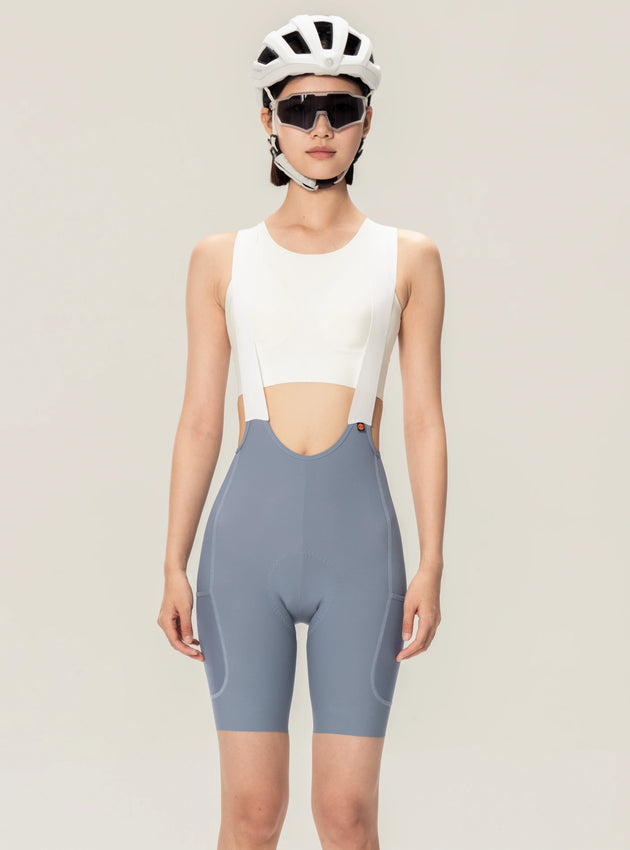 Lameda Speciální dámské Bib Shorts k 21. výročí - Modrá