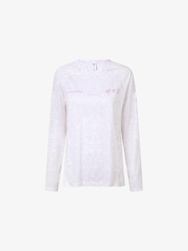 A x C Unisex Lightweight Cycling Long-Sleeve T-Shirt - Light Pink