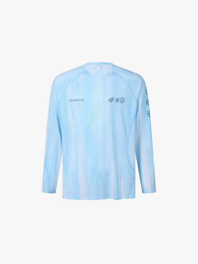 Koszulka rowerowa z długim rękawem A x C Unisex - Ice