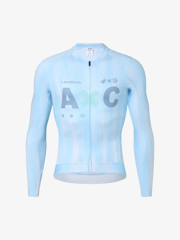 A*C Unisex Cycling Jersey LS - Ice Blue