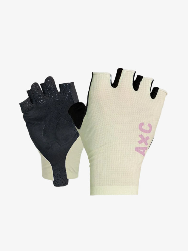 2026 poloprsté cyklistické rukavice - AxC Cream