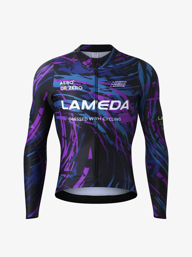 Unisex Fleeced Thermal Jersey Z808 - Purple