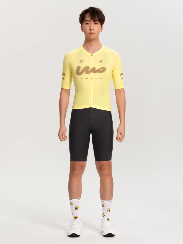 Wow Unisex Jersey Långärmad 2026SSZ898 - Gul