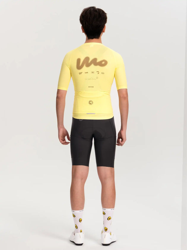 Wow Unisex Jersey Långärmad 2026SSZ898 - Gul