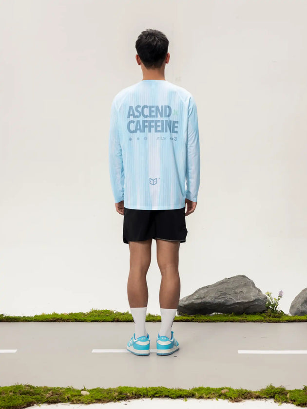 A x C Unisex Lightweight Cycling Long-Sleeve T-Shirt - Ice