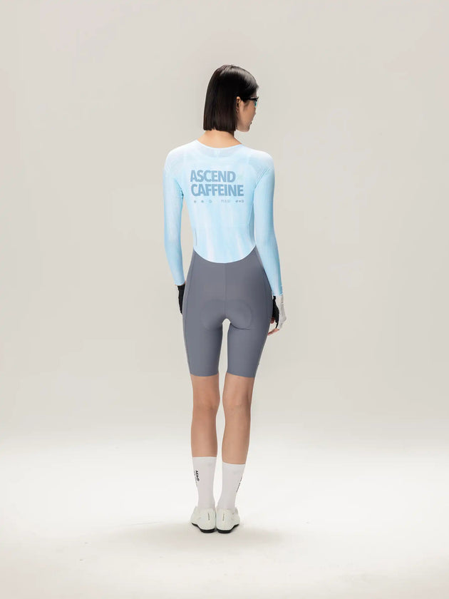 Lameda A*C Women Skinsuit Long Sleeves - Ice Blue