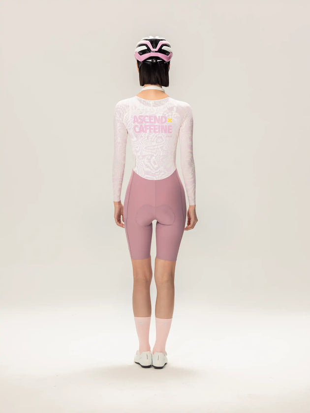 Lameda A*C Women Skinsuit Long Sleeves - Pink