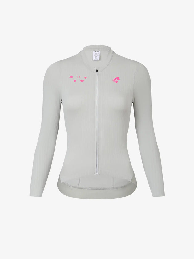 Roam Women Jersey Long Sleeves - Light Gray