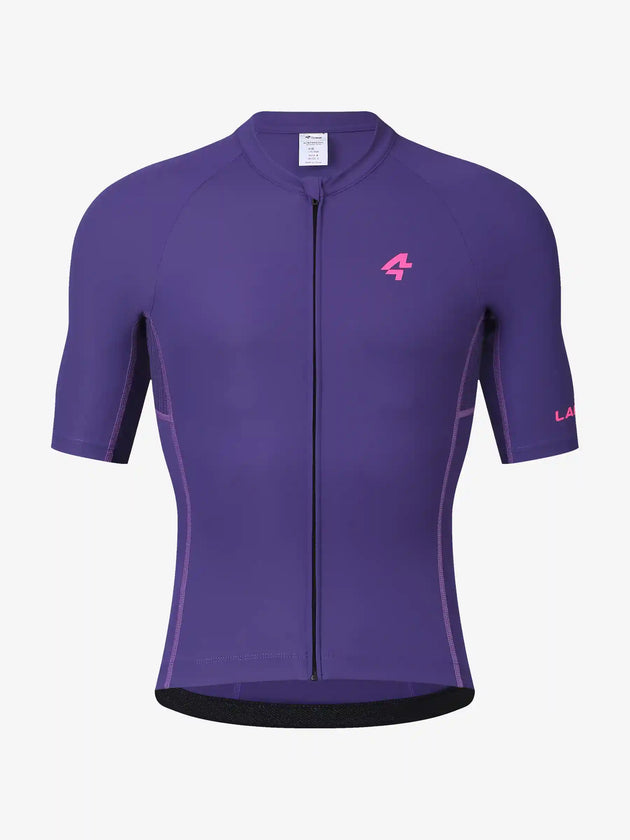Wind Chaser Men Jersey Short Sleeves - Purple