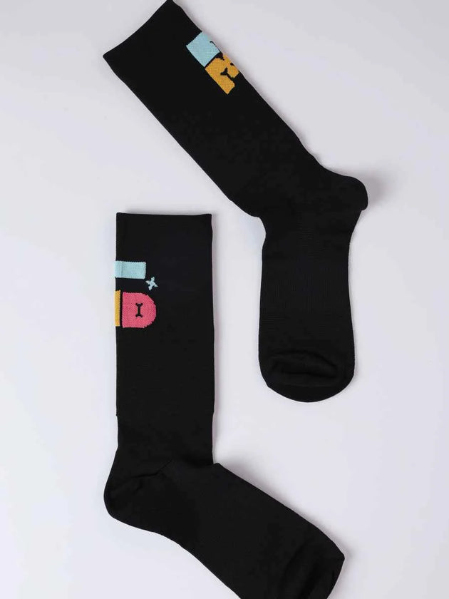 LMD Unisex Sports Socks - Black