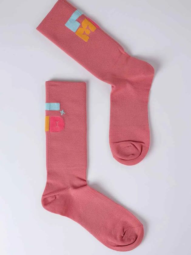 LMD Unisex Sports Socks - Pink