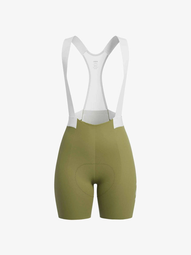 Luminance Women Cycling Bib Shorts - Vintage Yellow