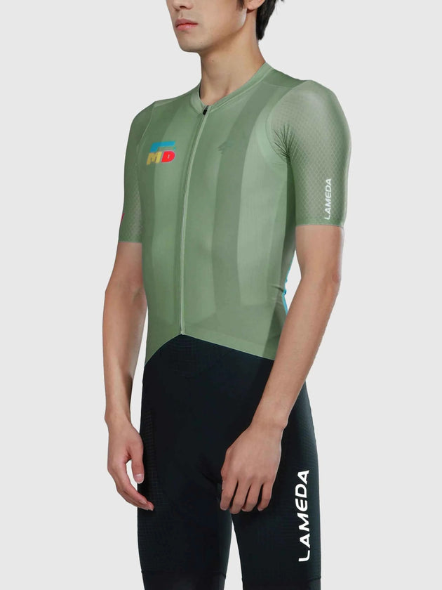 Mirage Unisex Cycling Jersey - Green