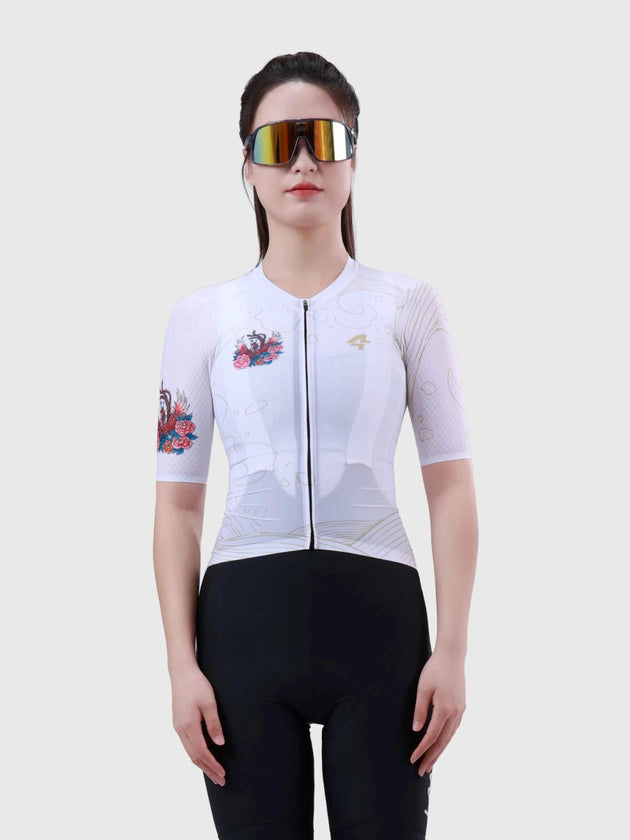 Phoenix Waltz Women's Cycling Jersey - White