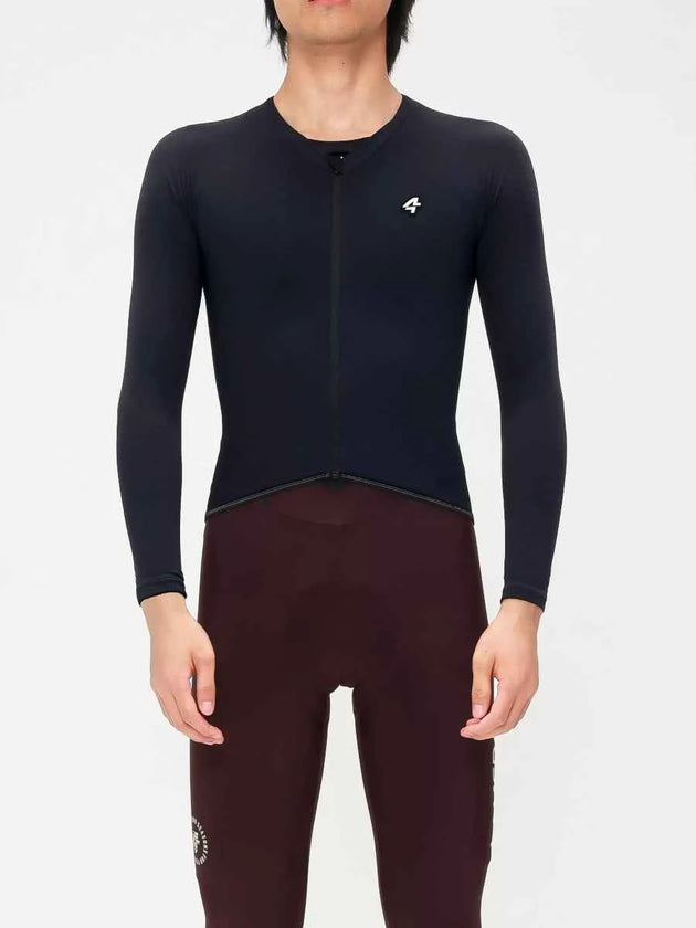 Polar Night Men's Fleeced Thermal Jersey - Black