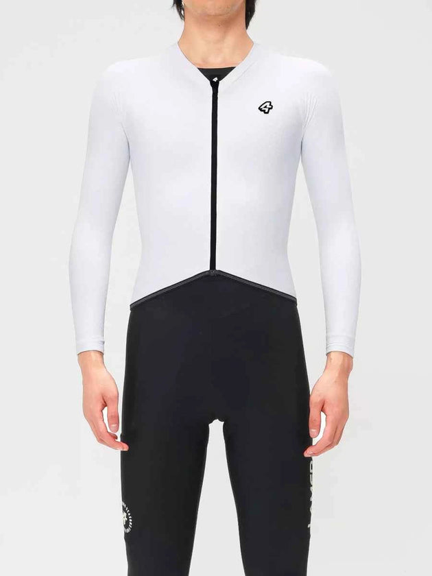 Polar Night Men's Fleeced Thermal Jersey - White
