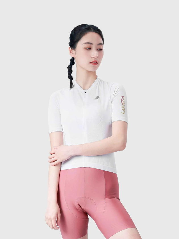 Quill Women Cycling Jersey - White