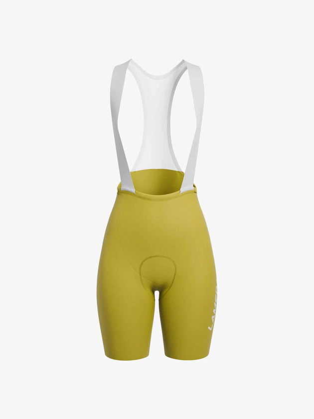 Radiant Women Cycling Bib Shorts - Yellow