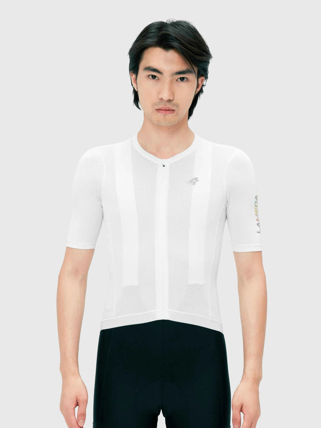 Realm Men Cycling Jersey - White