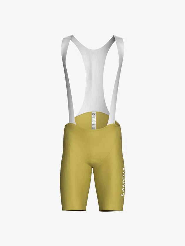 Shadow Men Cycling Bib Shorts - Vintage Yellow