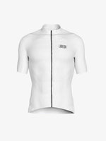 Silver Men's Cycling Jersey - White