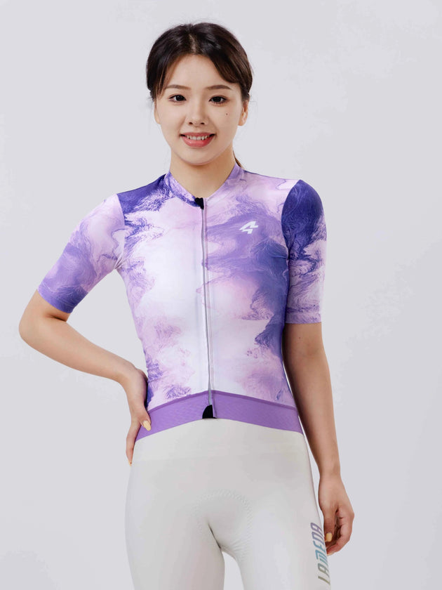 Slumber Women Cycling Jersey - Ink Purple