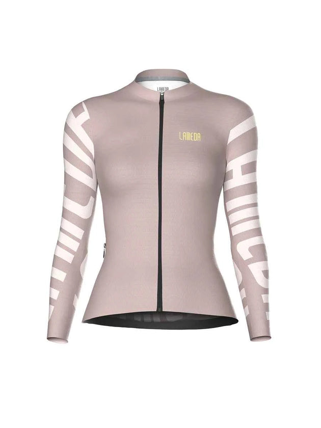 Splendid Women Cycling Jersey Long Sleeve - Lilac Purple